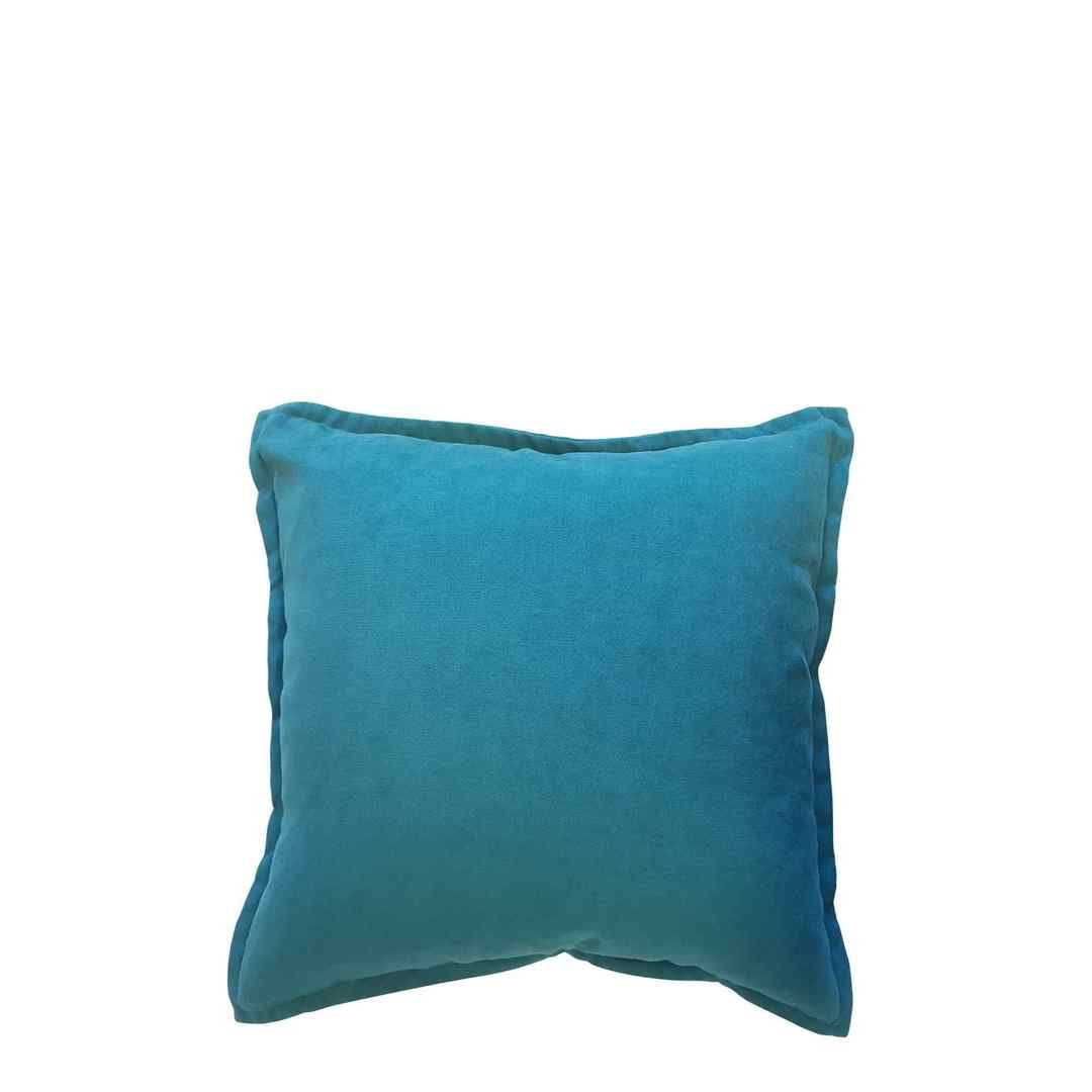*CUSHION COVER PLAIN EMRALD GREENDOUBLE SIDED WITH A 2CM FLANGE image 0